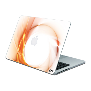 DJ Skins Laptop Skin ORANGE SWIRL